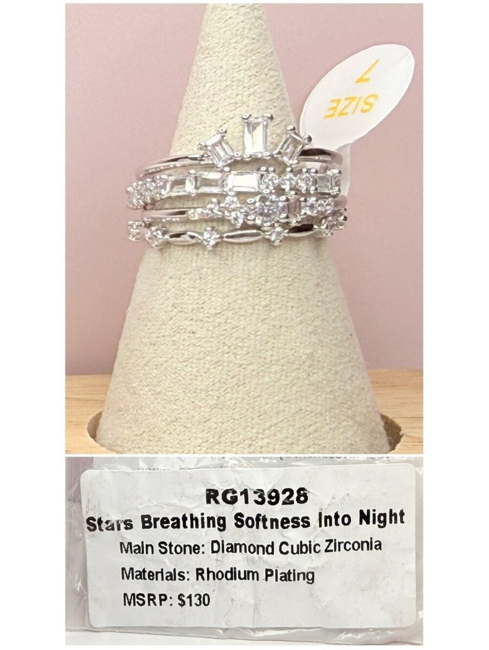 Stars Breathing Softness Into Night - Size 7 - Delicates